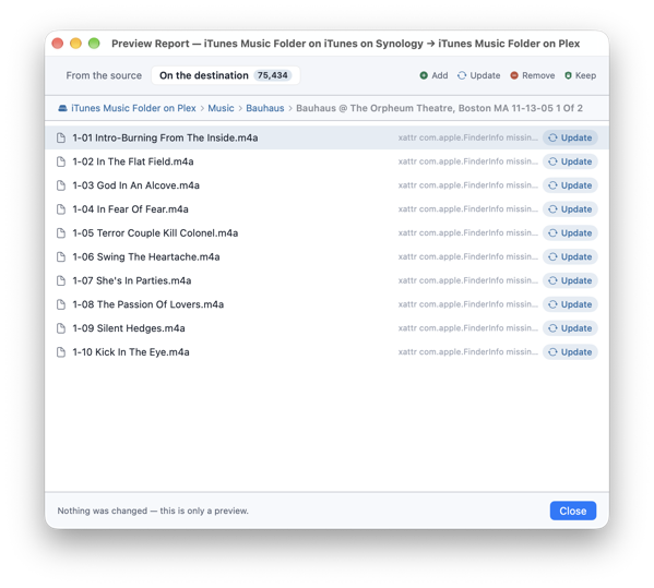 Music-Metadata-Missing.png Music preview indicating that Finder metadata is missing.
